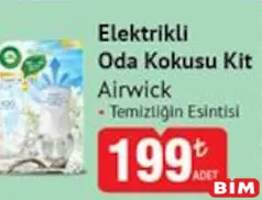 AİR WİCK ELEKTRİKLİ ODA KOKUSU KİT fiyat ve kampanya bilgisi